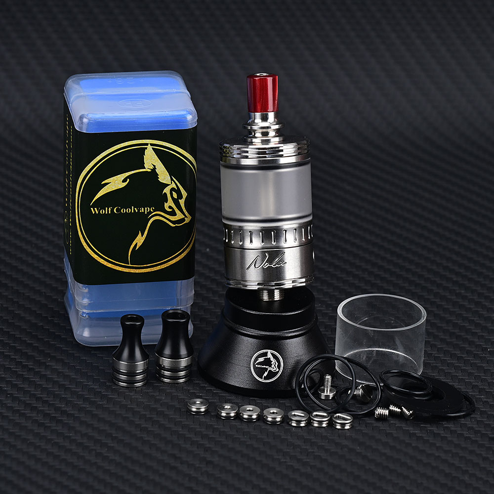 Wolfcoolvape NOLA RTA Atomizer - Accessories For Vaping ulasan dan harga