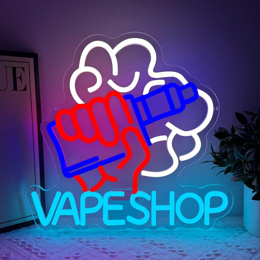 Vaping Store - Tanda Neon Toko Vape, Rokok Elektronik,