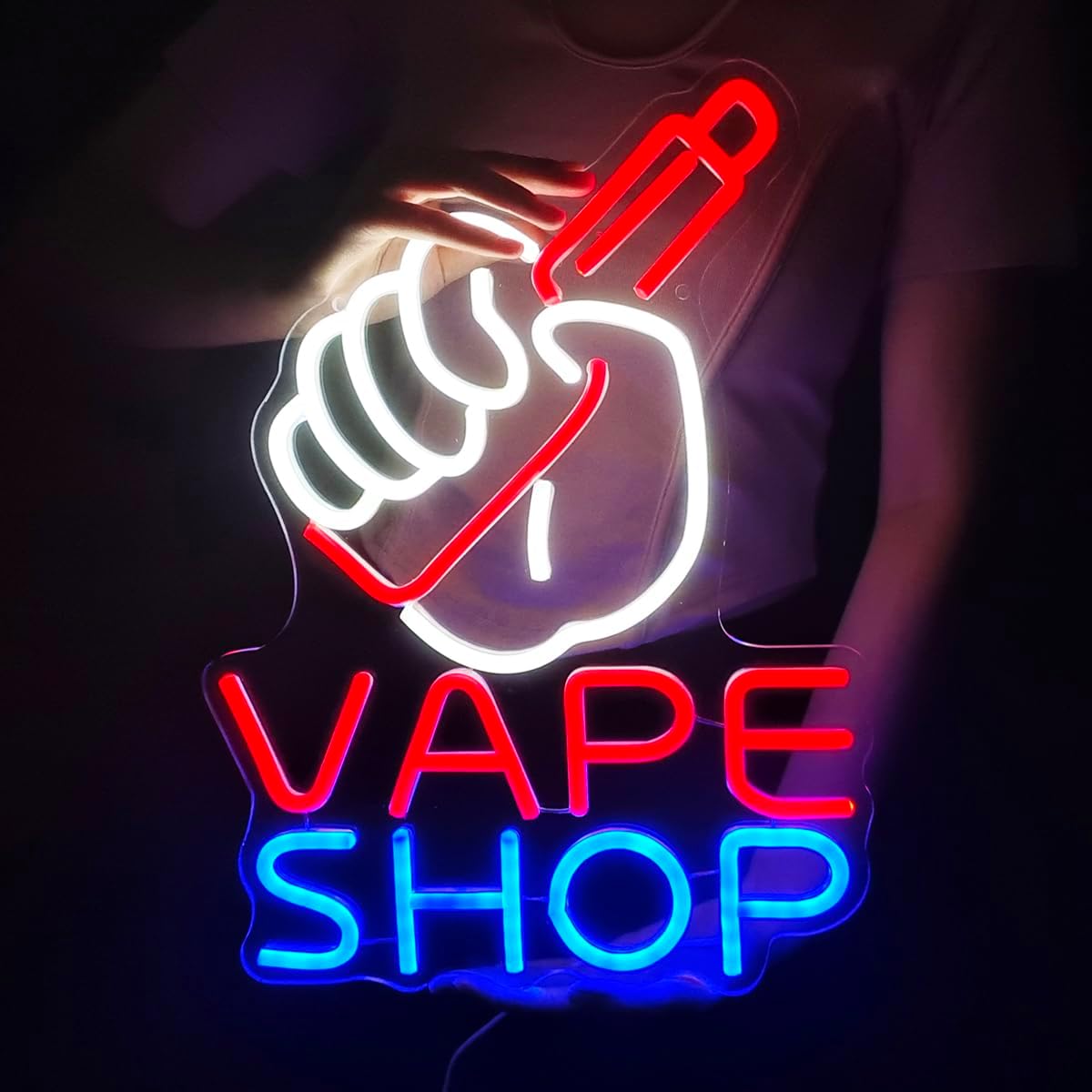 VAPE Shop tanda Neon lampu LED - Vaping Air ulasan dan harga