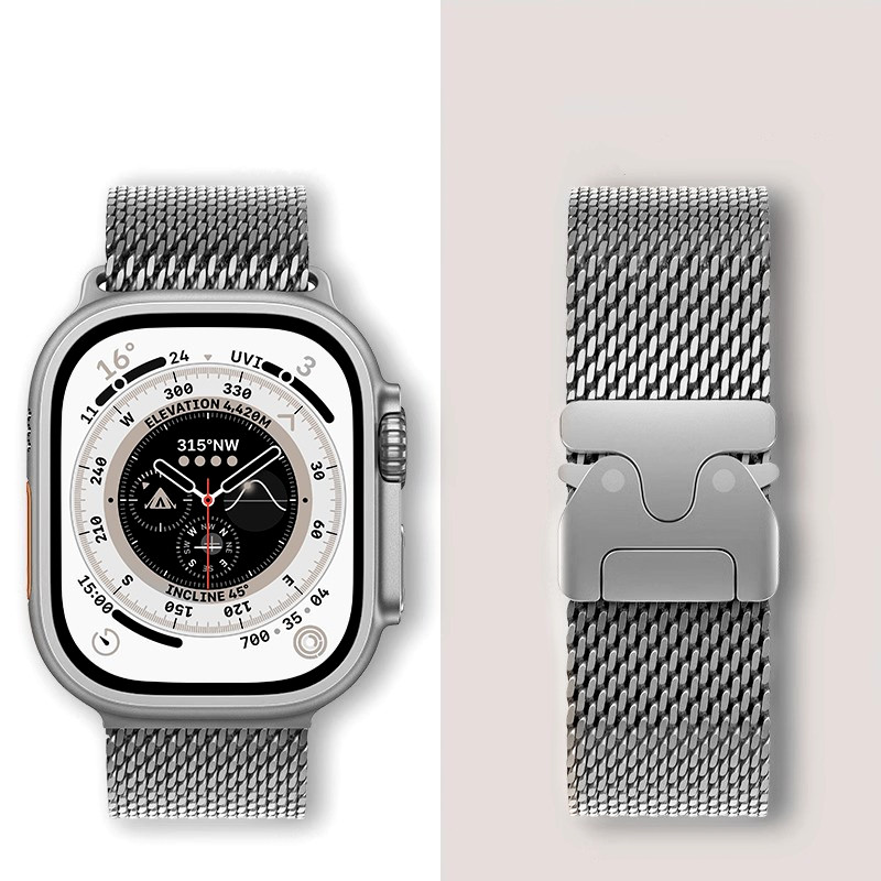 Tali Milanese Loop untuk Apple - Mesh Coil Strip ulasan dan harga